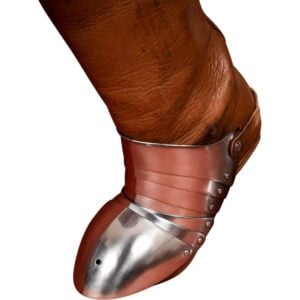 Segmented Steel Sabatons - Polished