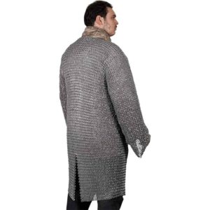 Alternate Riveted Aluminum Chainmail Hauberk