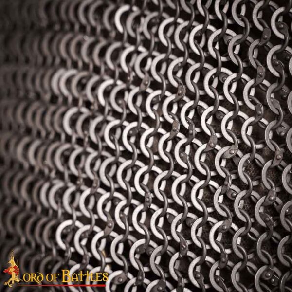 Alternate Riveted Aluminum Chainmail Hauberk