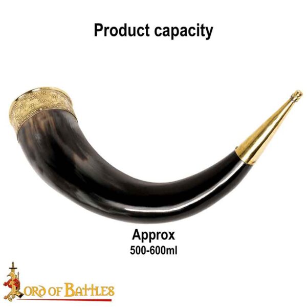 Viking Feast Drinking Horn