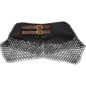 Knight's Steel Chainmail Standard - Blackened