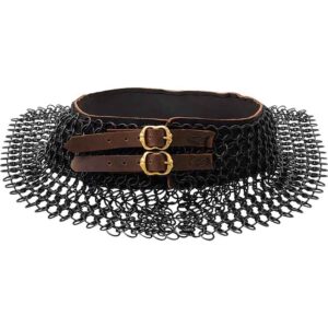 Knight's Steel Chainmail Standard - Blackened