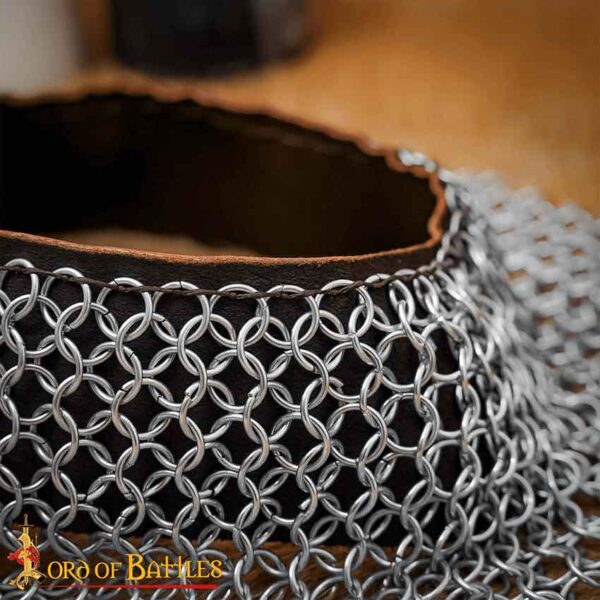 Knight's Steel Chainmail Standard - Zinc Polished
