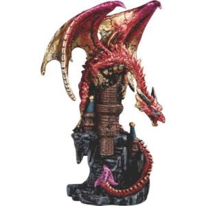 Firewing Dragon on Castle Statue
