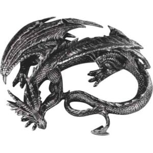 Shadowkeeper Silver Dragon Statue