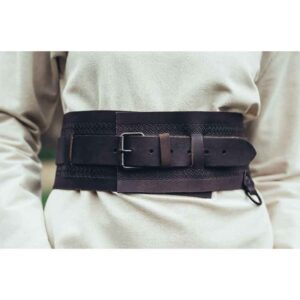 Ingrid Wide Viking Belt - Dark Brown