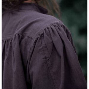 Friedrich Medieval Lace-Up Shirt - Brown