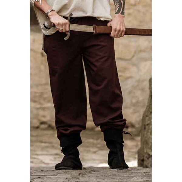 Arvo Medieval Pants - Dark Brown
