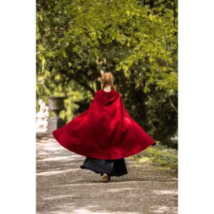 Marie Viking Cloak - Red