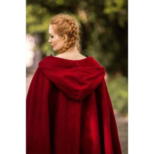 Marie Viking Cloak - Red
