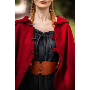 Marie Viking Cloak - Red