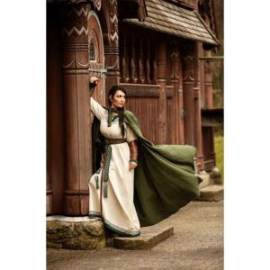 Frantz Cotton Adventurer's Cloak - Green