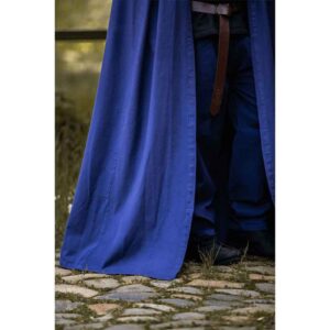 Gunnar Medieval Cotton Cloak - Blue