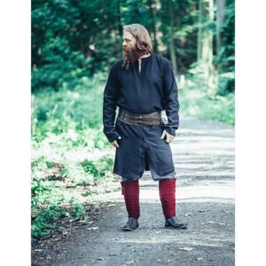 Lennart Long Sleeve Viking Tunic - Black