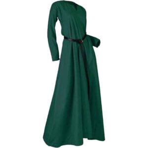 Womens Light Cotton Medieval Dress