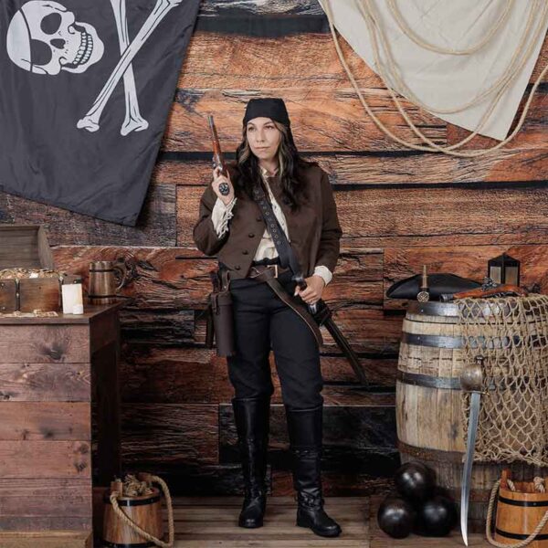 Anne Bonny Womens Pirate Outfit - Image 2