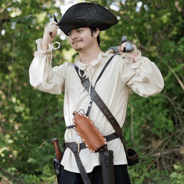 Mens Swashbuckling Pirate Outfit - Image 6