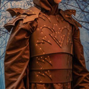 Dark Armor Leather Pauldrons