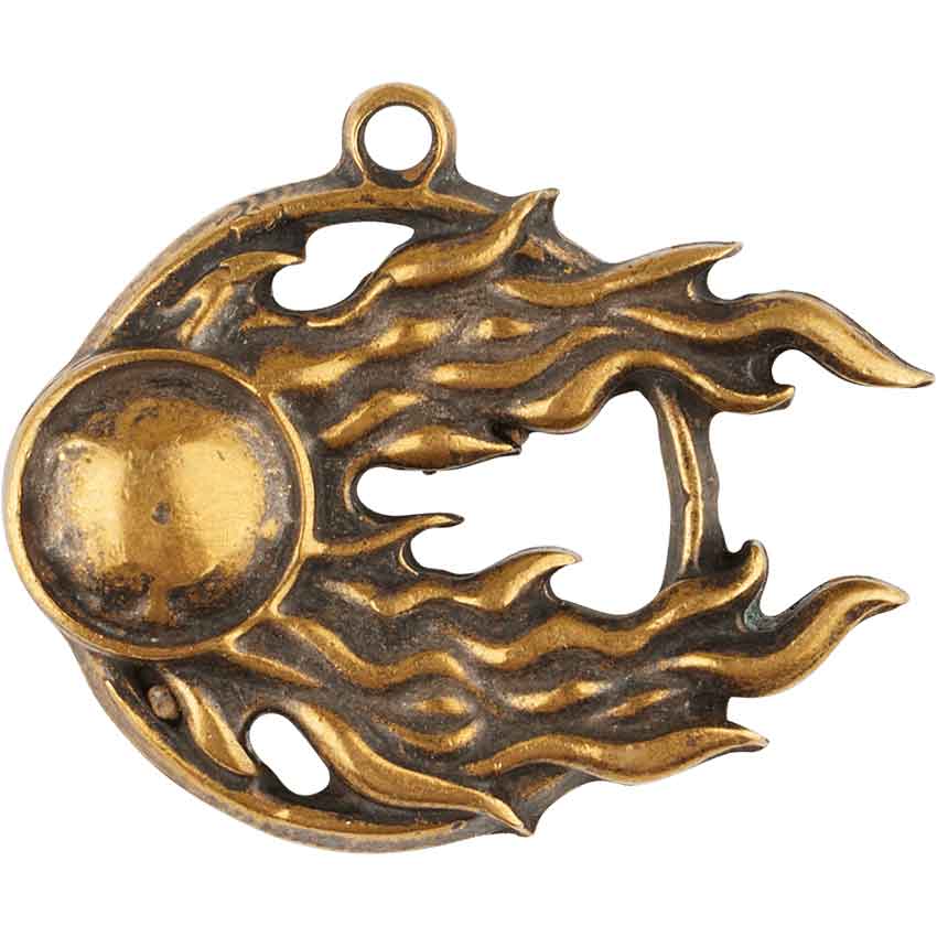 Twin Tailed Comet Pendant