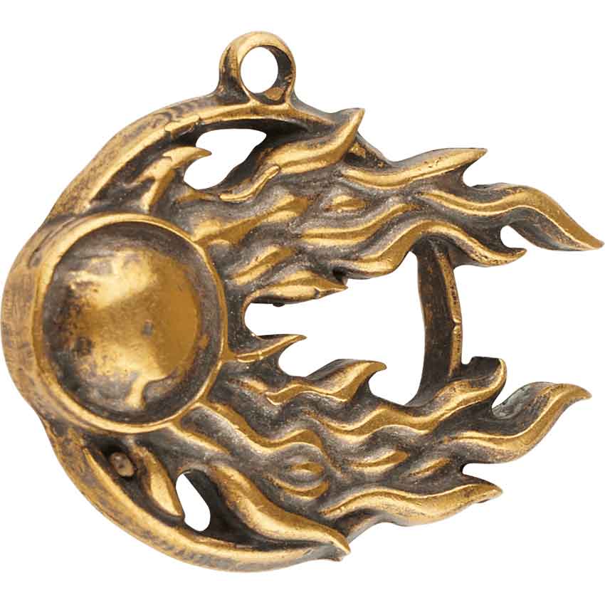 Twin Tailed Comet Pendant