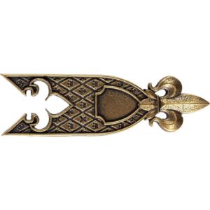 Fleur de Lis Imperial Belt Tip