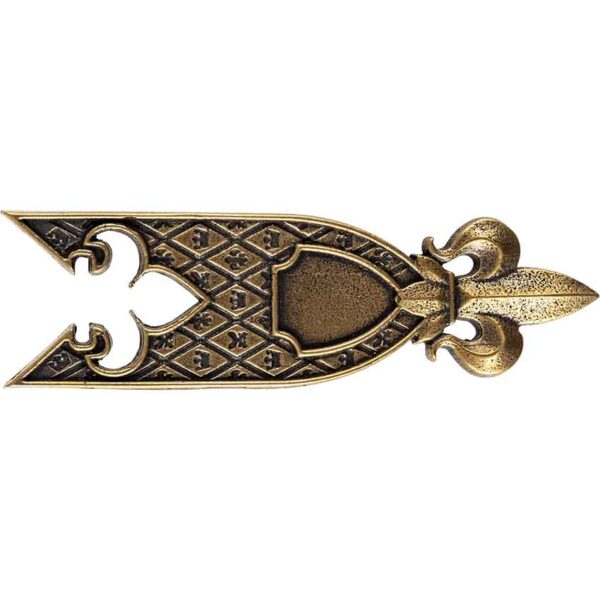 Fleur de Lis Imperial Belt Tip