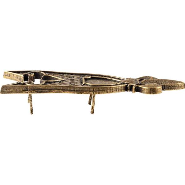 Fleur de Lis Imperial Belt Tip