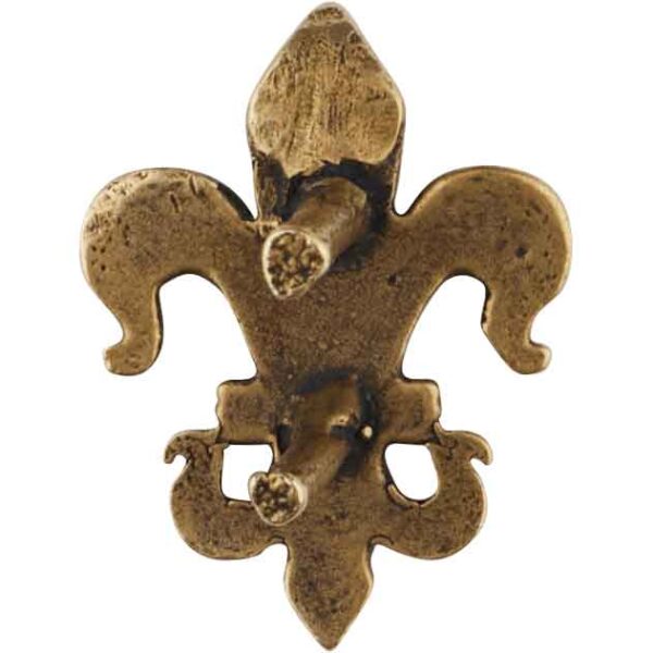 Fleur De Lis Leather Belt