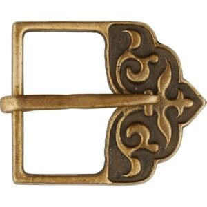 Slavic Floral Belt Buckle