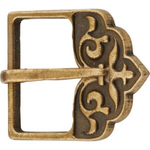 Slavic Floral Belt Buckle