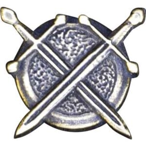 Crossed Swords Belt Accent