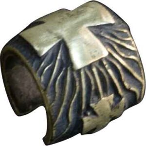 Brass Cross Ear Cuff
