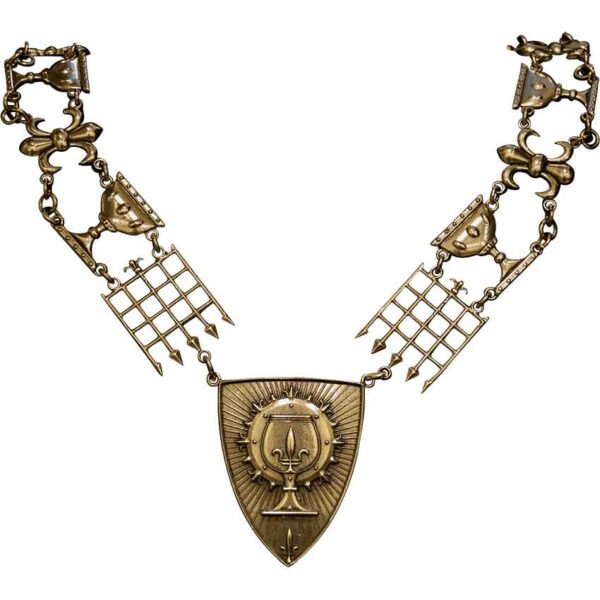 Grail and Lilium Knight's Chain Collar