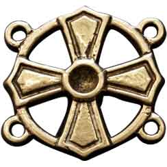 Circle Cross Knight's Chain Link