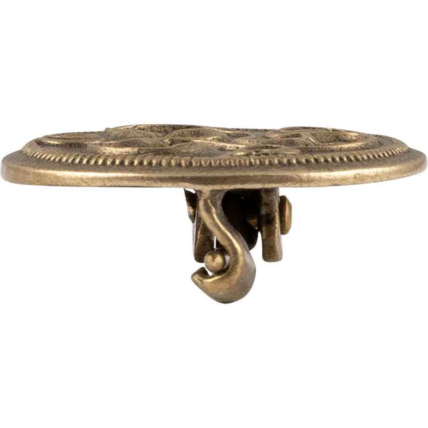 Brass Celtic Triskelion Brooch