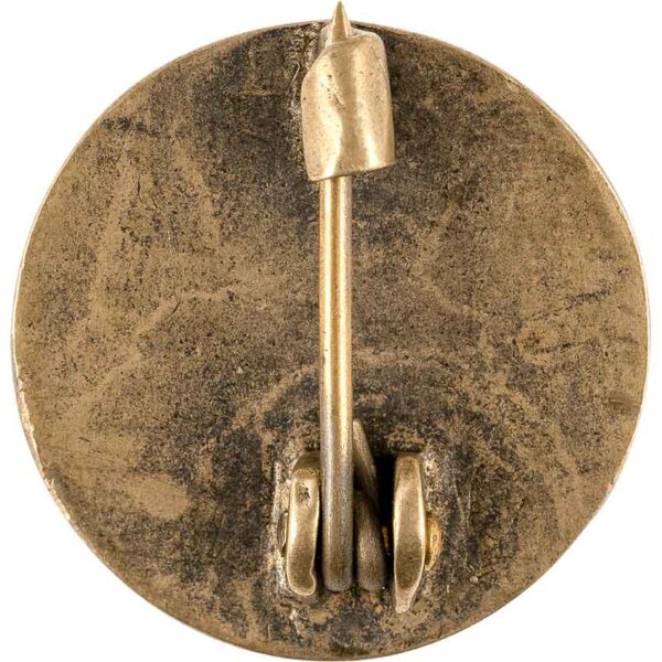 Brass Celtic Triskelion Brooch