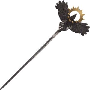 Raven Sun Hairpin