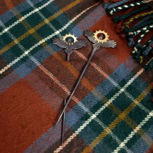 Raven Sun Hairpin