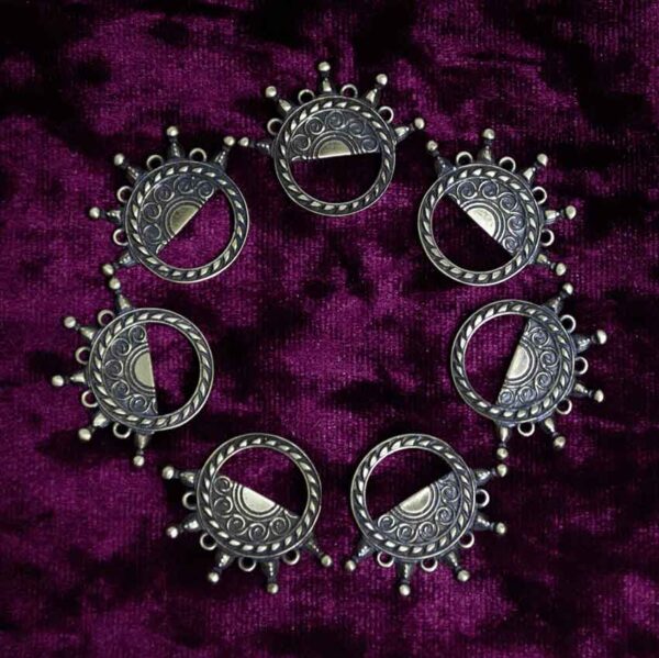 Medieval Sun Lacing Ring