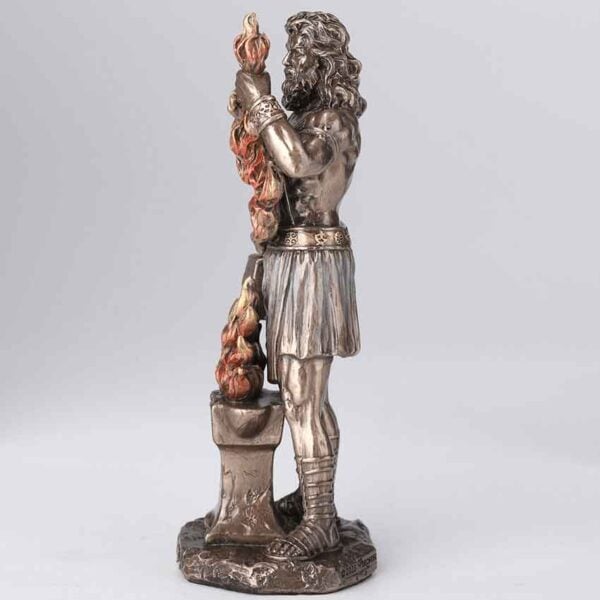Bronze Hephaestus God of Smithing Statue