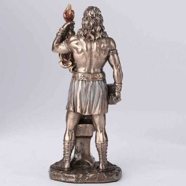 Bronze Hephaestus God of Smithing Statue
