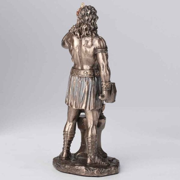 Bronze Hephaestus God of Smithing Statue