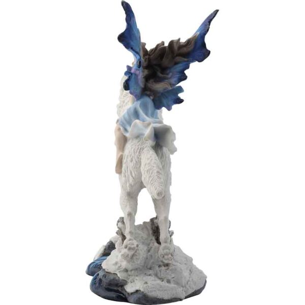 Leap of Faith Wolf and Fairy Statue