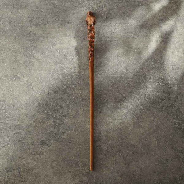 Wooden Owl Magic Wand