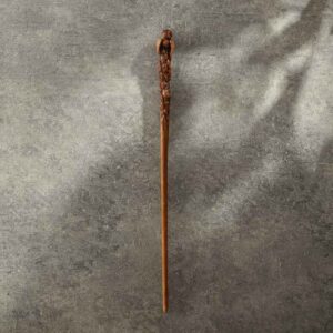 Wooden Owl Magic Wand