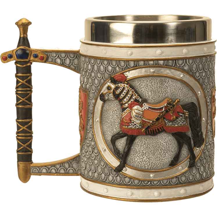 Medieval War Horse Tankard