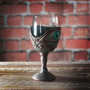Emerald Dragon Eye Goblet