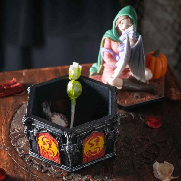 Autumn's Embrace Dragon Trinket Box