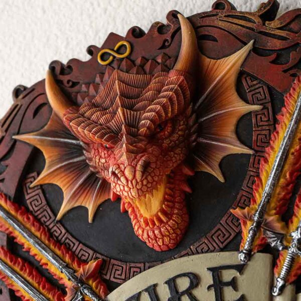 Fire Elemental Plaque