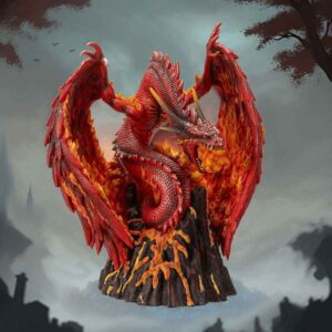Asher Fire Dragon Statue
